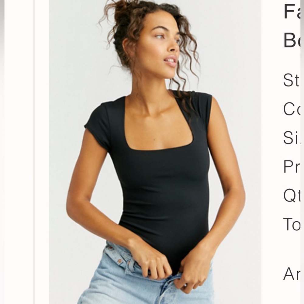 Free People Clean Lines Bodysuit